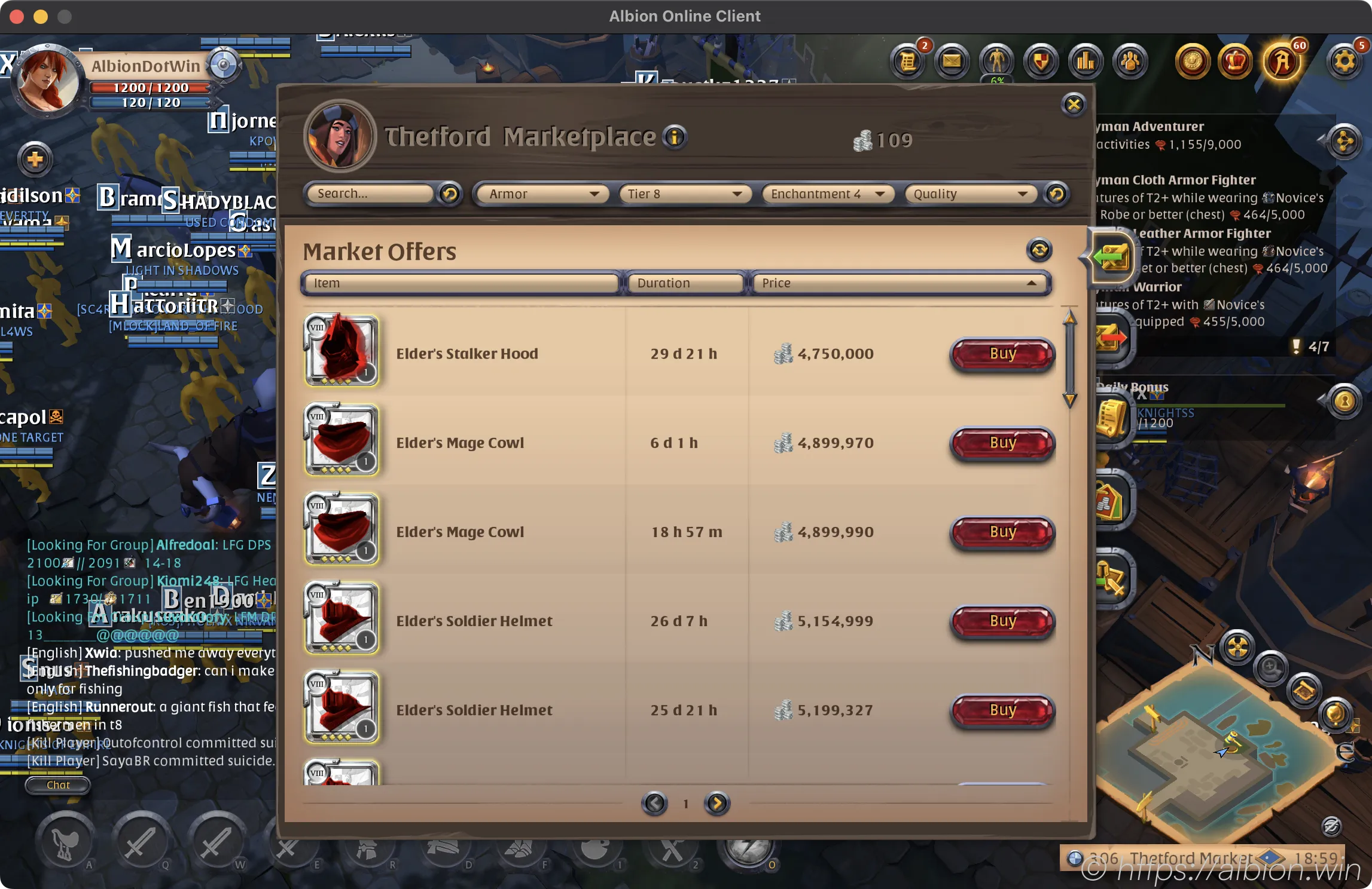 albion online market tools